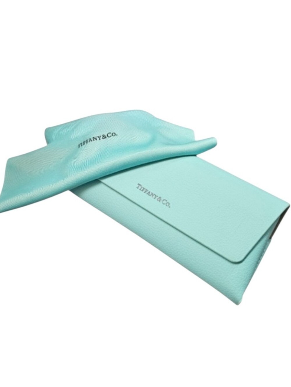 Tiffany & Co. Glasses Case & Dust Cloth in Tiffany Blue